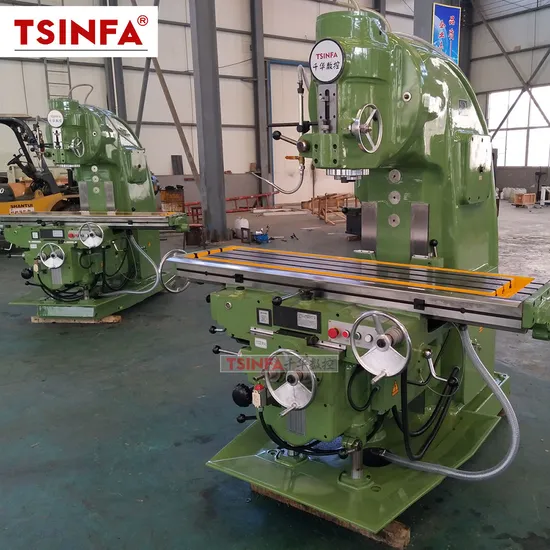 V40 High Quality Heavy Duty Vertical Knee-Type Milling Machine Universal Milling Machine CE
