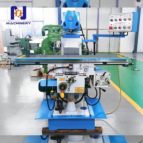 Milling X6232 Universal Rotary Head Milling Machine Dro Vertical Horizontal