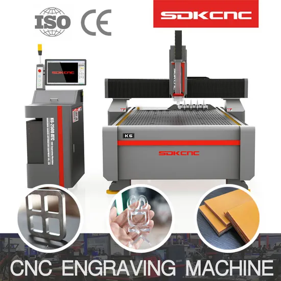 High-Precision Heavy Aluminium CNC Router for Metal Cutting
