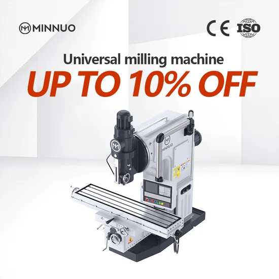 Small Size Vertical Milling High Quality Good After-Sales Service High Rigidity Universal Milling Machine
