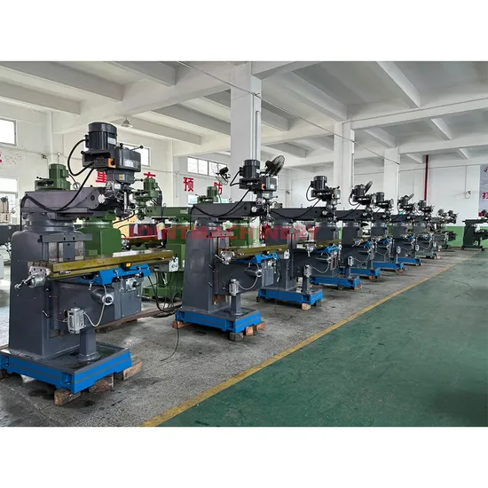 High Performance Milling Machine Durable Turret Vertical Milling Machine 4eb