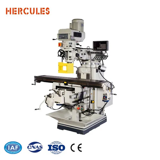 5H Knee Type Milling Machine with Variable Speed Milling Head
