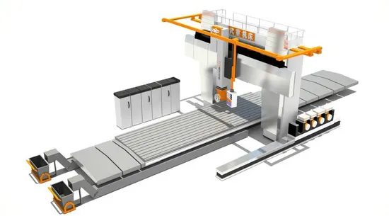 Xk2145 CNC Gantry Type Milling Machine with Fixed Columns