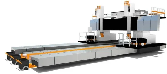 Xk9720 CNC Rail Milling Machine