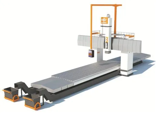 Xk24 CNC Gantry Type Boring and Milling Machine with Fixed Columns and Fixed Crossrail