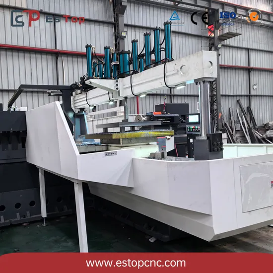 Estop Professional Factory Twin Head CNC Machine Tools Milling