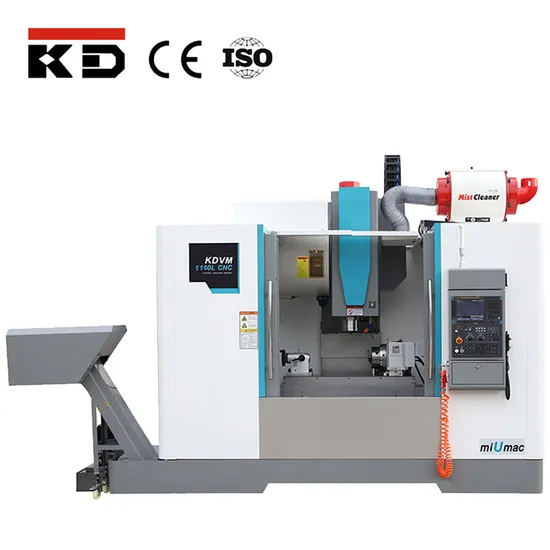Precision CNC Milling Machine Kdvm1160L with Bt40 Spindle and 1100mm X Travel