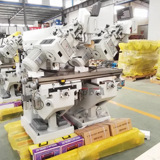 Universal Vertical New Manual Turret Milling Machine for Metal From China