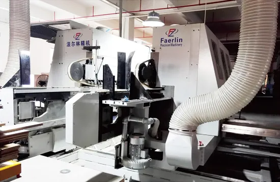 Precision Manufacturing Fish-Bone Floor CNC Slotting Machine, V Grooving Machine