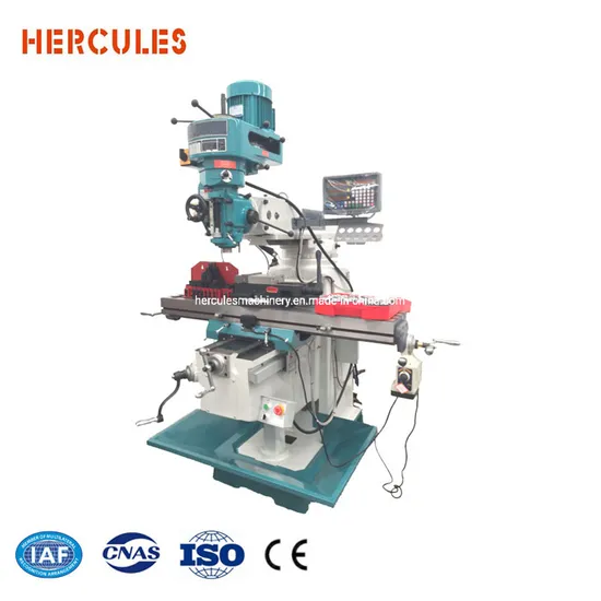 M5SV Fresadora Taiwan Spindle Vertical Turret  Milling Cutting Lathe Grinding machine made in China