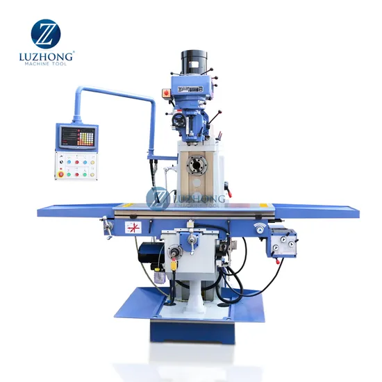 Luzhong high spindle speed metal X6330 turret milling machine fro sale