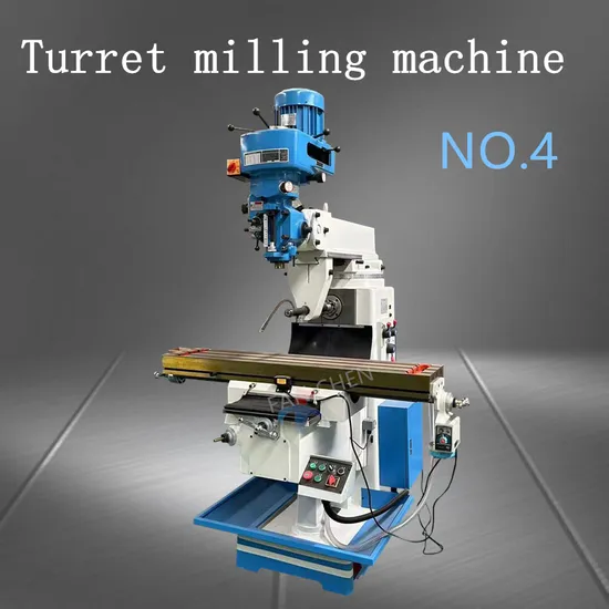 Turret Milling Machine High Speed Precision Machine Tool