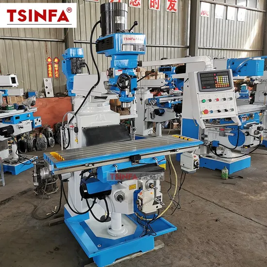 High Quality 5V Horizontal Vertical Universal Turret Milling Machine for Metal