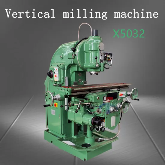 Vertical Milling Machine Power Milling Machine Metal Processing Machine