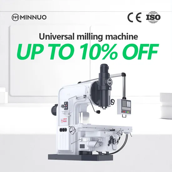 Small Size Vertical Milling Easy Maintenance Easy Tool Change Widely Used Universal Milling Machine
