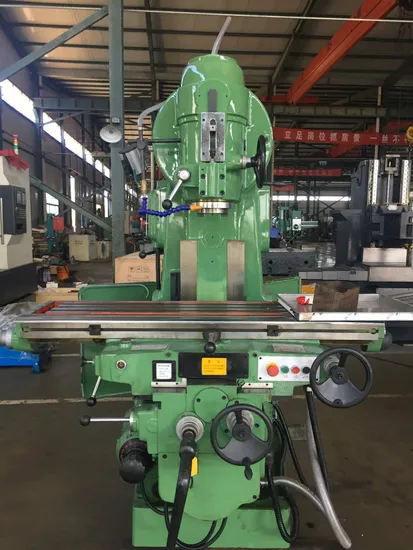 High Quality X5032 X5040 Heavy Duty Universal Manual Vertical Knee Type Milling Machine