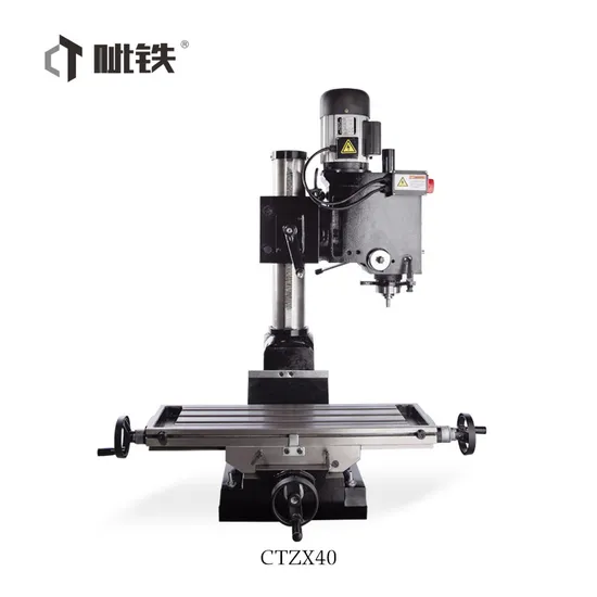 Ctzx40 Mini Milling Machine Drill Tapping Machine