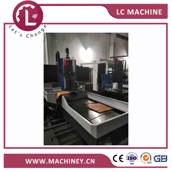 Metal-Cutting CNC Machine Tools-Famous Brand CNC Six-Sided Pre-Squaring Milling Machine CNC Twin Head Milling Machine