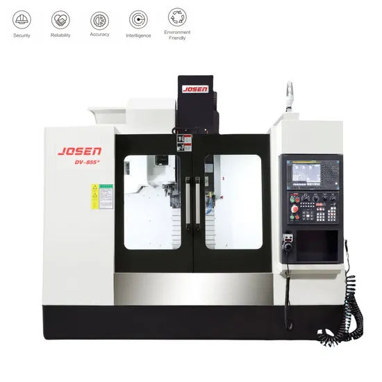 Heavy-Duty Vertical Milling Machining Center CNC for DV855 Machinery