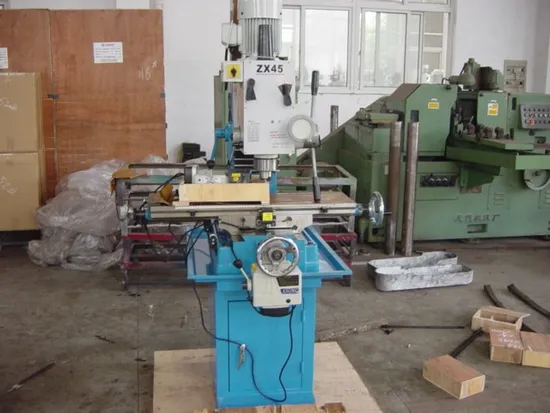Zx45 Gear Head Bench Dro Milling Drilling Machine Senmo
