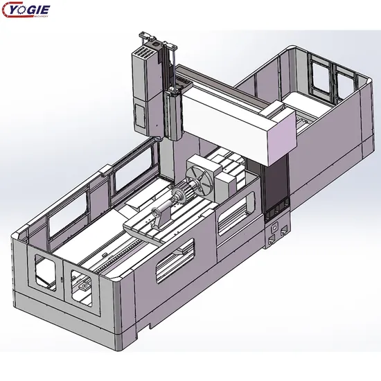 Fanuc Controller Double Column Gantry Type Milling Machine Frt3018 Machining Center