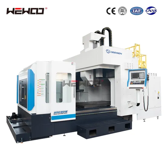 Jiangsu Wewoo Big Gantry Machining Center Gmc2016 Heavy Gantry Milling Machine