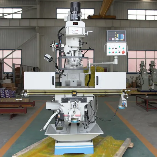 China Mechanical Metal Tools Vertical Turret Milling Machine X6325