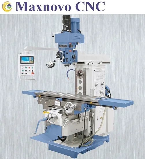 High Precision VHF350s Universal Fresadora Turret Milling Machine with Servo Motor