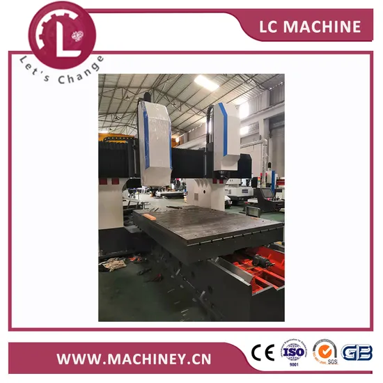 Mould Plate Double Milling Machine-CNC Duplex Milling Machine Reduces Labor Costs with Six-Sided Pre-Squaring Steel