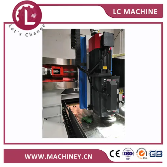 LC Machine High Precision CNC Twin Head Milling Machine with ISO and GS Certification-Floor Type Face Milling Machine