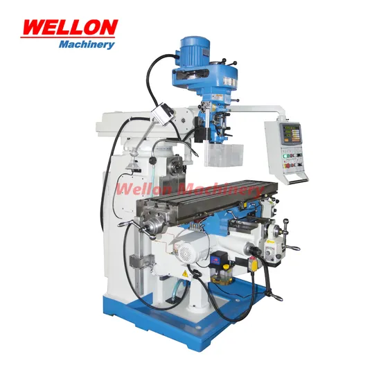Wellon Horizontal Vertical Radial Milling Machine X6325W