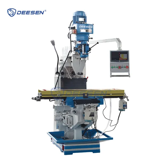 Simple Operation X6325 Safe Durable Good Practicality Turret Milling Machine with CE