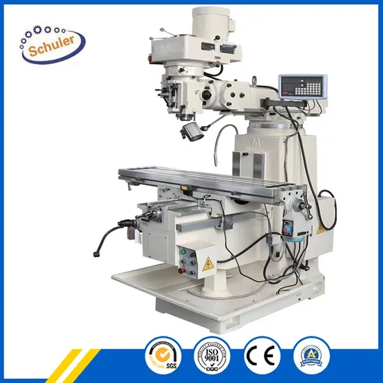 Precision Vertical Universal Rotary Milling Head Turret Milling Machine (4H 5H)