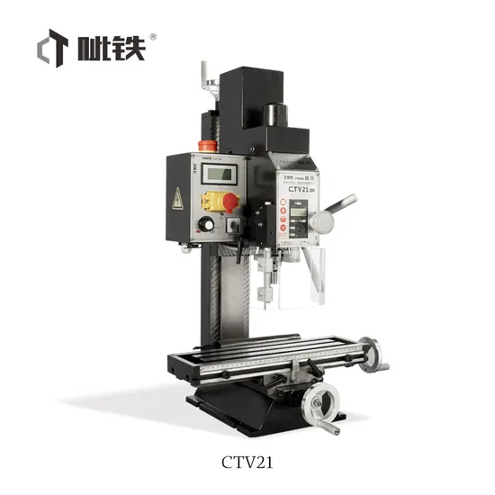 Vertical Universal Swivel Head Milling Machine Fresadora CTV21