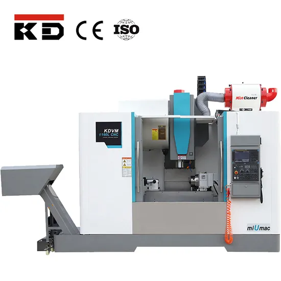 Precision CNC Milling Machine with Bt40 Spindle - Model Kdvm1160L