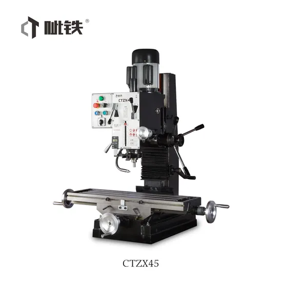 Drilling Milling Machine Ctzx45 Knee-Type Milling and Drilling Machine