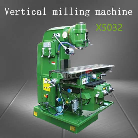 Vertical Milling Machine Can Be Equipped with Digital Display