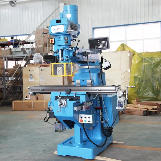 X6330 Taiwan Turret 5HP Milling Head ISO40 Spindle Milling Machine