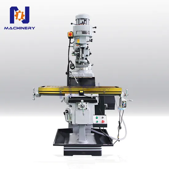 4h Universal Vertical Turret Milling Machine Manual Precision Milling Equipment for Versatile Metalworking