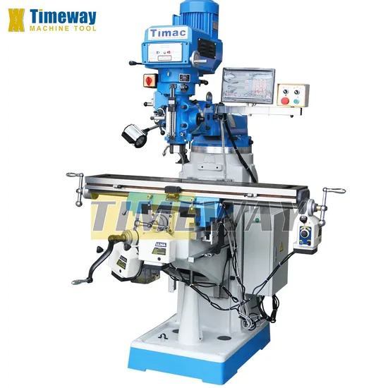 Manual Vertical Turret Milling Machine Universal Milling Machine for Metal (Fresadora de torreta)