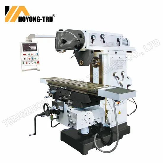 Rotary Swivel Head Vertical Freasadora Manual Universal Milling Machine X6436