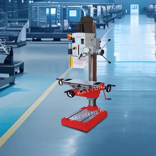 High Precision Portable Pillar Radial Small Milling Machine Manual Drilling and Milling Machine Kyz30c