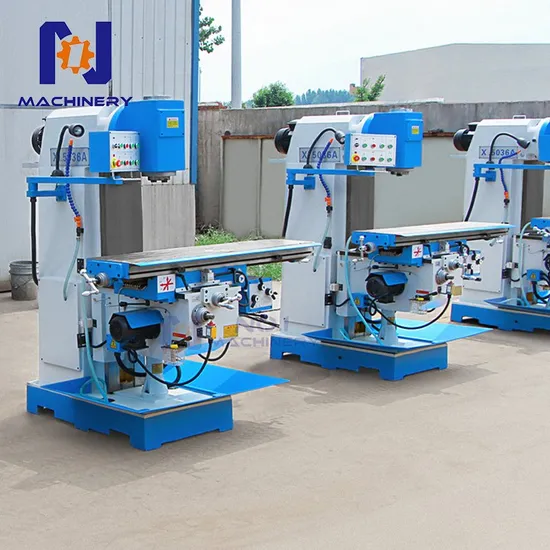 High Precision Metal Processing Vertical Milling Machine X5032 X5036 X5036A Universal Milling Machine