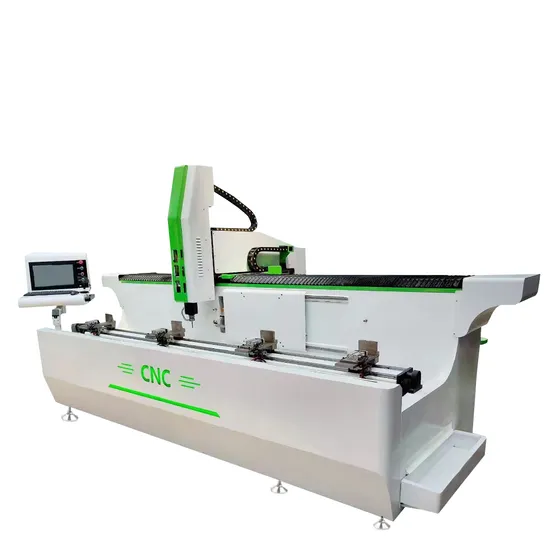 Aluminum Profile Window and Door CNC Metal Drilling Machine with Double Heads