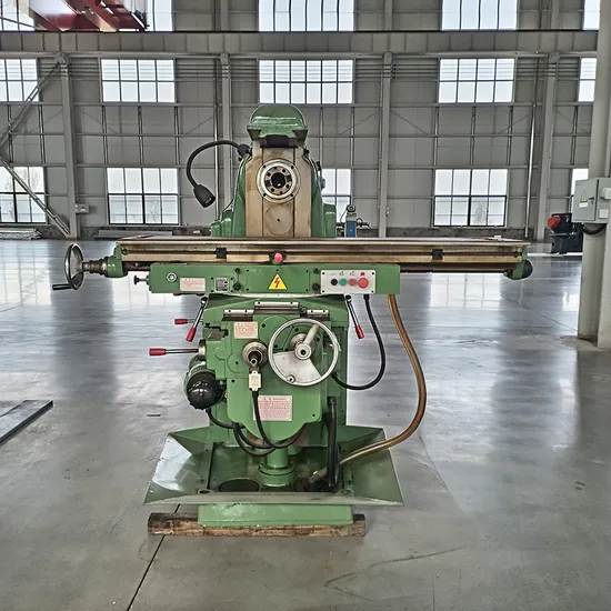 X5032 X5040 X6132 Conventional Universal Turret/Table/ Mini CNC Vertical/Horizontal Knee Type Milling Machine for Manual Metal Drilling Industrial Machine Tools