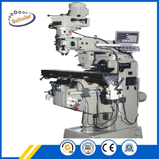 5h Dro Metal Mill Machine Horizontal Vertical Turret Milling Machine