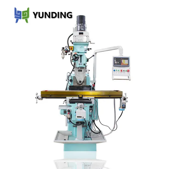 10% off Precision Vertical Universal X6325W China Manual Turret Mill Machine Tools