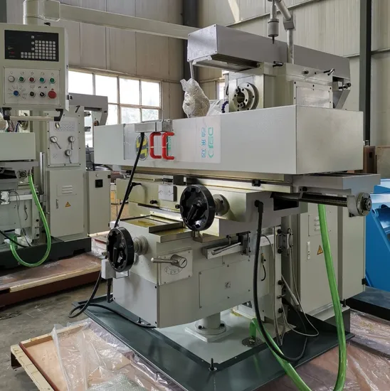 X6036 Universal Milling Machine with Rotary Table with Vertical Milling Head