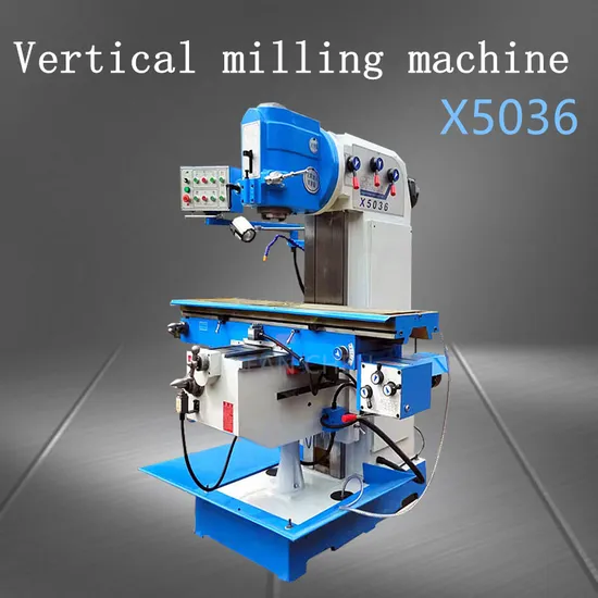 Vertical Lifting Table Milling Machine Worktable Automatic Feed Manual Control Step up