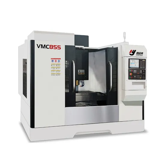 Vmc855 Machining Vertical Tools Cutter Boring Table Type Machine Center Factory Lifetime Service